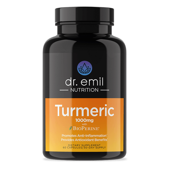 Turmeric 1000mg by Dr Emil Nutrition - Vysn