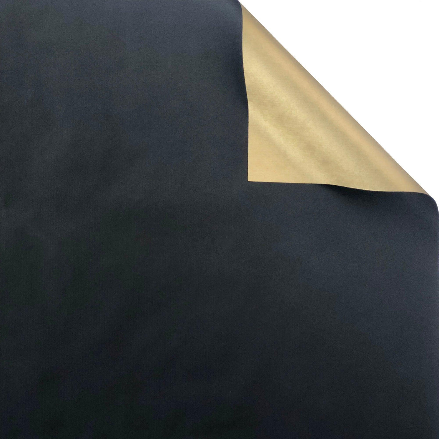 Two-Sided Black Gold Kraft Gift Wrap by Present Paper - Vysn