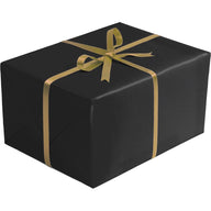 Two-Sided Black Gold Kraft Gift Wrap by Present Paper - Vysn