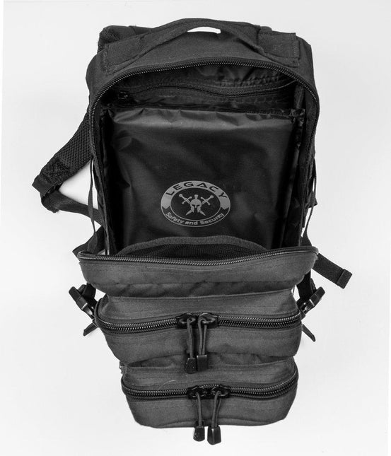 Ultimate Assault Backpack (IIIA Optional) with free multi-purpose molle pouch by 221B Tactical - Vysn
