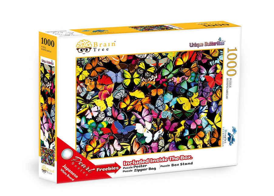 Unique Butterflies Jigsaw Puzzles 1000 Piece by Brain Tree Games - Jigsaw Puzzles - Vysn