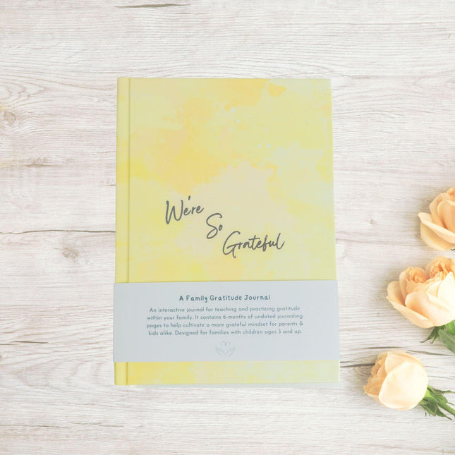 We're So Grateful: A Family Journal by Bliss'd Co - Vysn