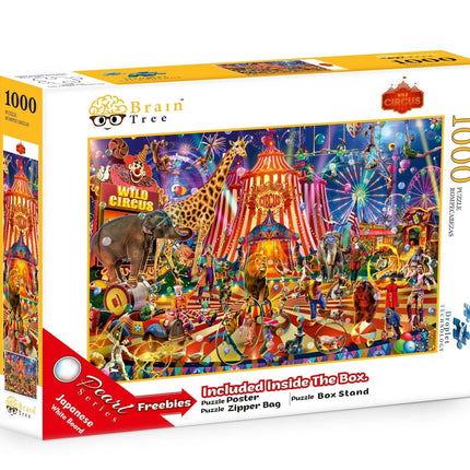 Wild Circus Jigsaw Puzzles 1000 Piece by Brain Tree Games - Jigsaw Puzzles - Vysn