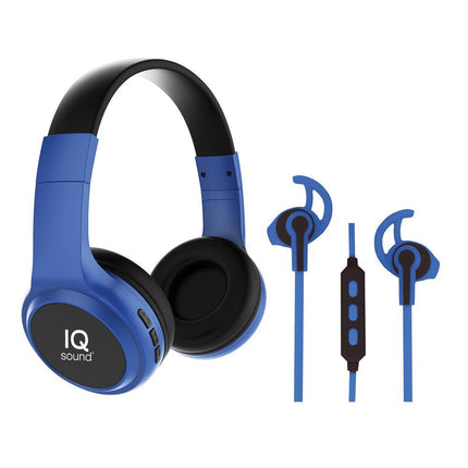 Wireless Bluetooth Headphones & Earphones Combo Kit - VYSN