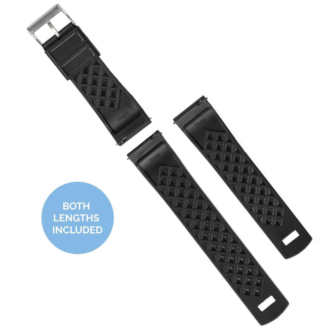 Withings Nokia Activité  and Steel HR | Tropical-Style 2.0 | Black by Barton Watch Bands - Vysn