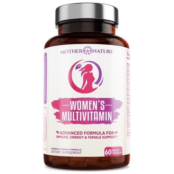 Women's Complete Multivitamin by Mother Nature Organics - Vysn