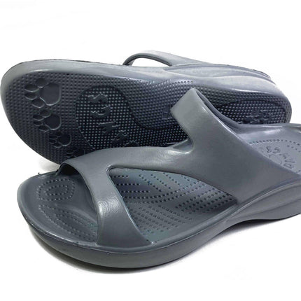 Women's Z Sandals - Flat Grey by DAWGS USA - Vysn
