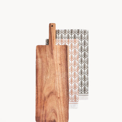 Wooden Serving Board Gift Set - Large by KORISSA - Vysn