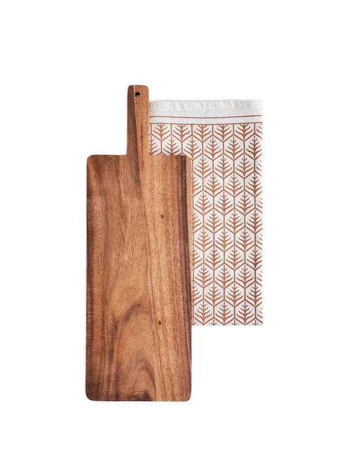 Wooden Serving Board Gift Set - Large by KORISSA - Vysn