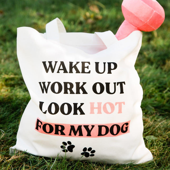 Workout Dog Toy and Tote Bag Set by Dope Dog Co - Vysn