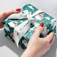 Yeti for the Holidays Christmas Gift Wrap by Present Paper - Vysn